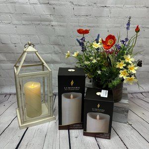 Luminara Flameless Flickering Pillar Candle